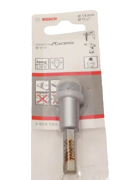 Produktfoto 1 von Bosch Diamant-Trockenbohrer Standard for Ceramic | Ø14mm | 2608580895