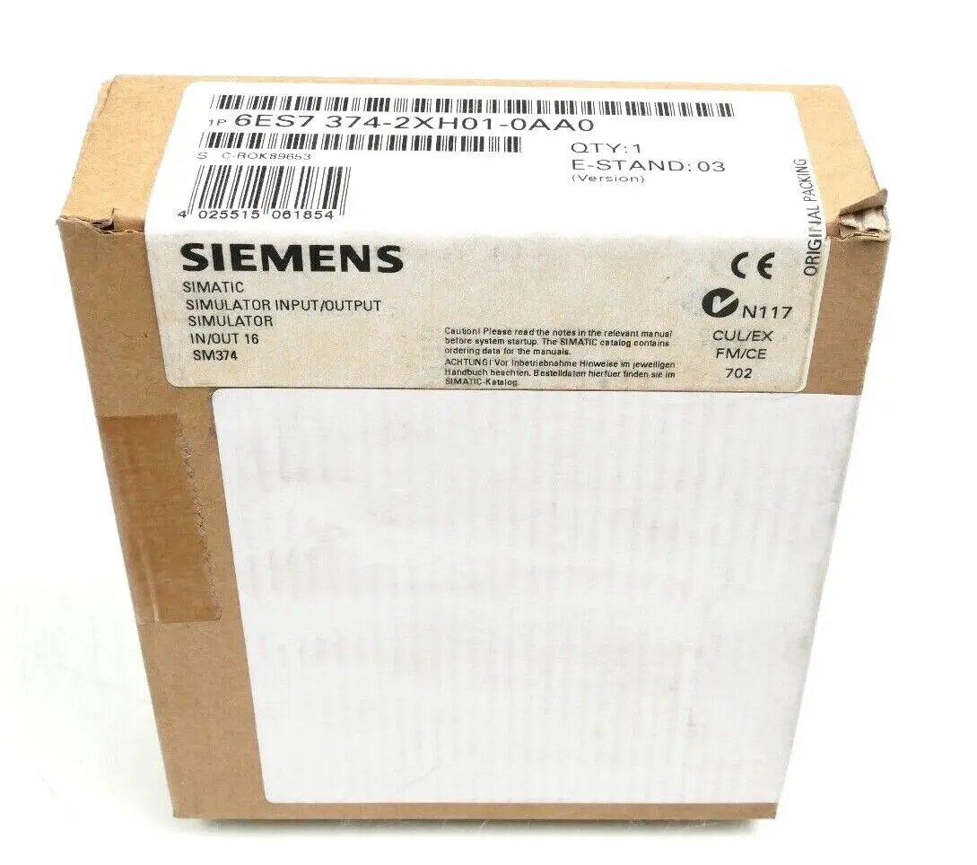 Produktfoto 1 von Siemens SIMATIC S7-300 | 6ES7 374-2XH01-0AA0 | E:03 | 6ES7374-2XH01-0AA0