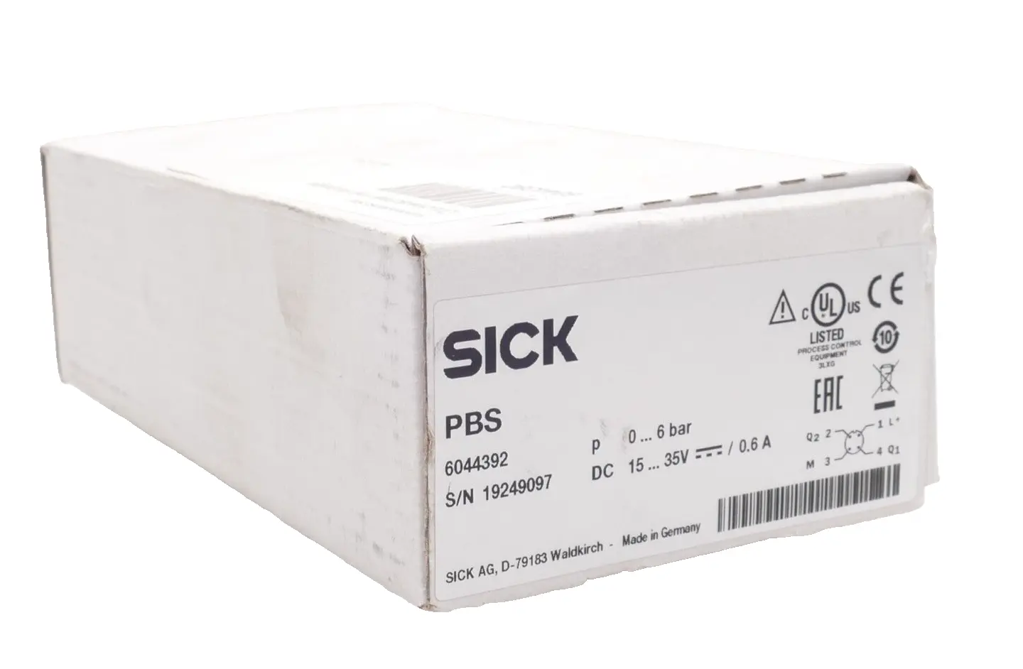 Produktfoto 1 von Sick PBS Drucksensor 6 044 392 | 6044392