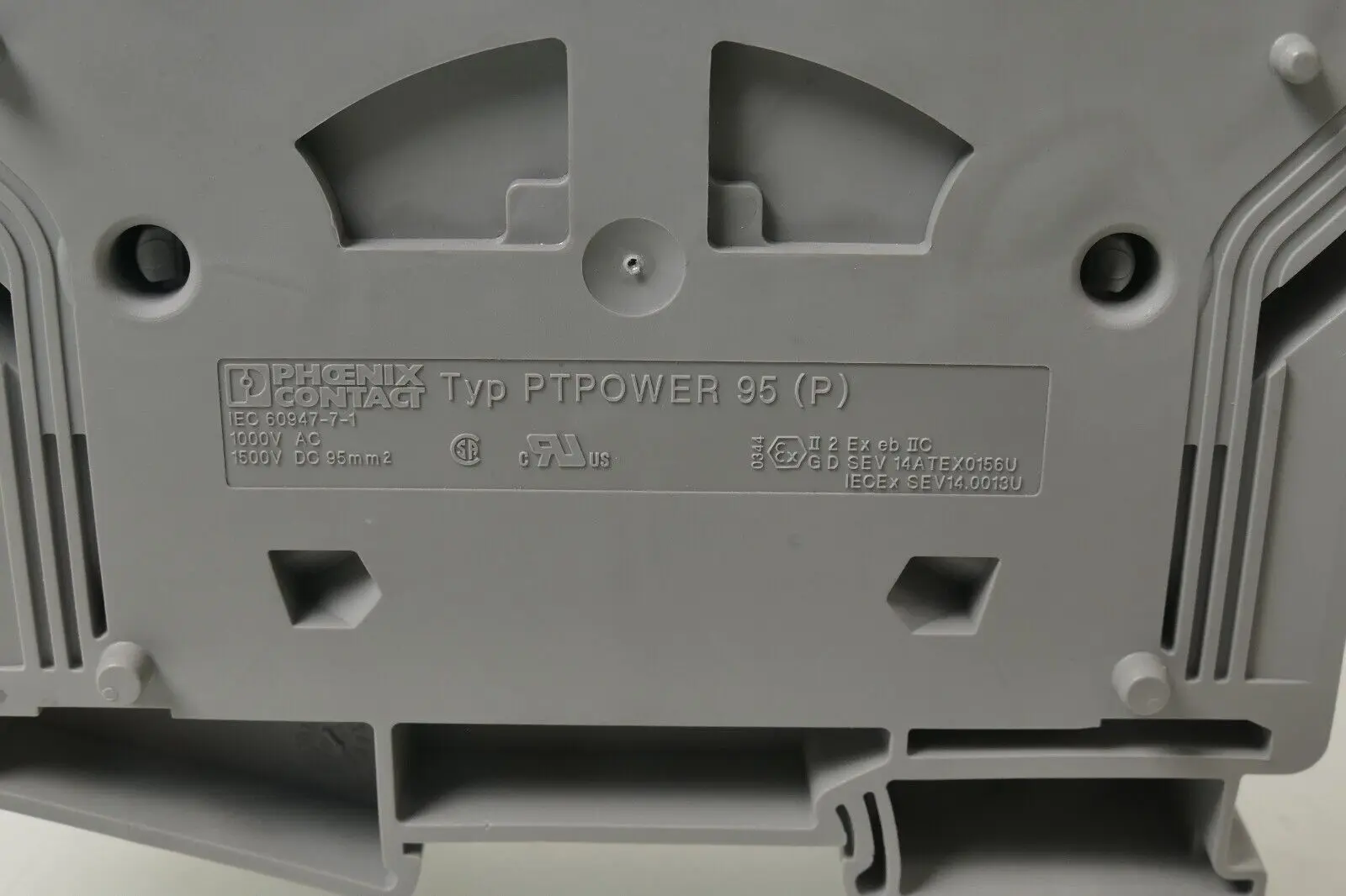 Produktfoto 1 von Phoenix Contact Hochstromklemme 32 60 16 3 | PTPOWER 95 (P) | 3260163