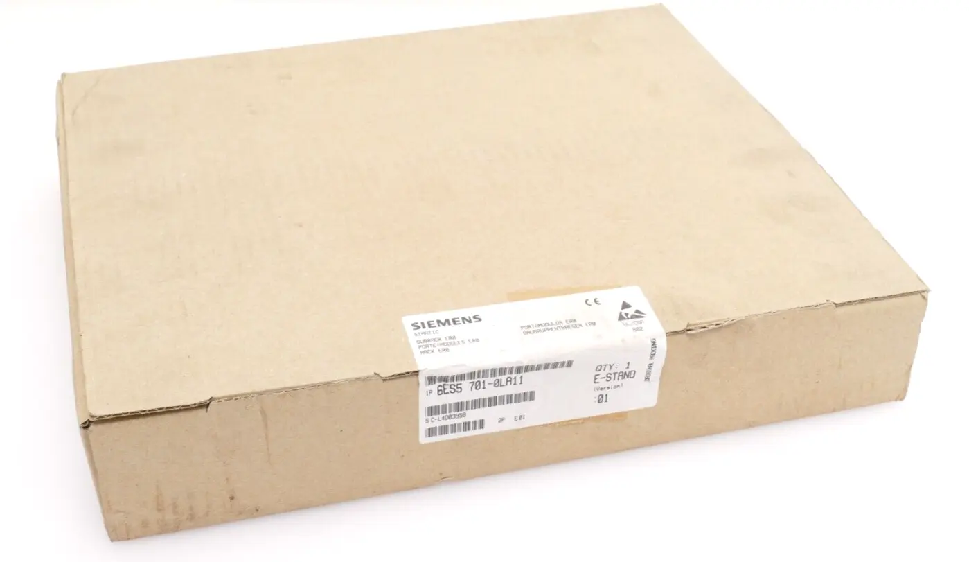 Produktfoto 1 von Siemens Simatic S5 Baugruppenträger ER0 | 6ES5 701-0LA11 | E:01 | 6ES5701-0LA11