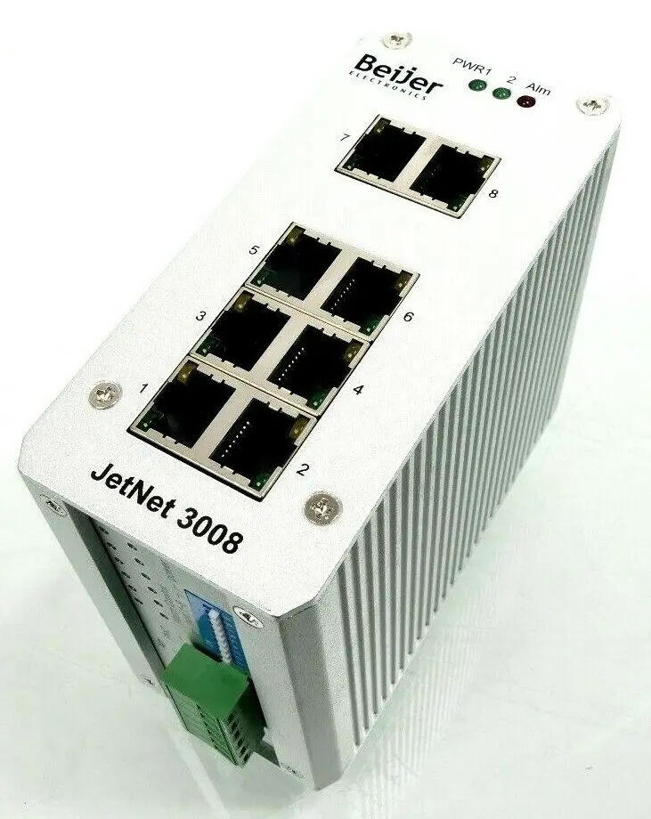 Produktfoto 1 von Beijer BDC-JetNet 3008 | Industrial 8-port Fast Ethernet Switch | HW: 3.0