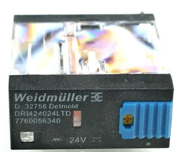 Produktfoto 1 von 3x Weidmüller Relais DRI424024LTD | 7760056340