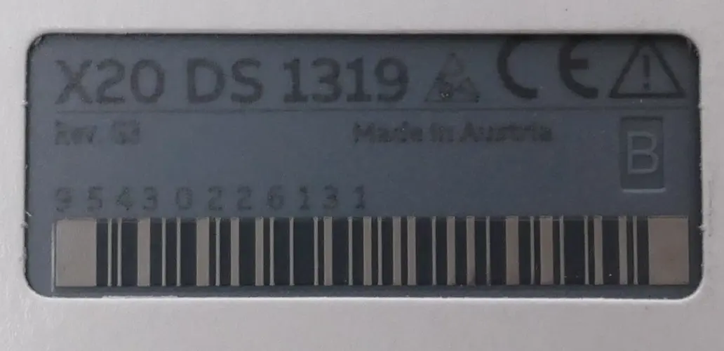 Produktfoto 1 von B&R Digitales Signalprozessormodul X20 DS 1319 | Rev. G3 | X20DS1319