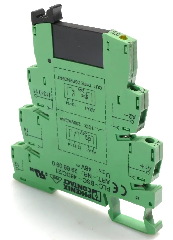Produktfoto 1 von Phoenix Contact Relaissockel PLC-BSC- 48DC/21 | 2966090 + Relais | 2966618