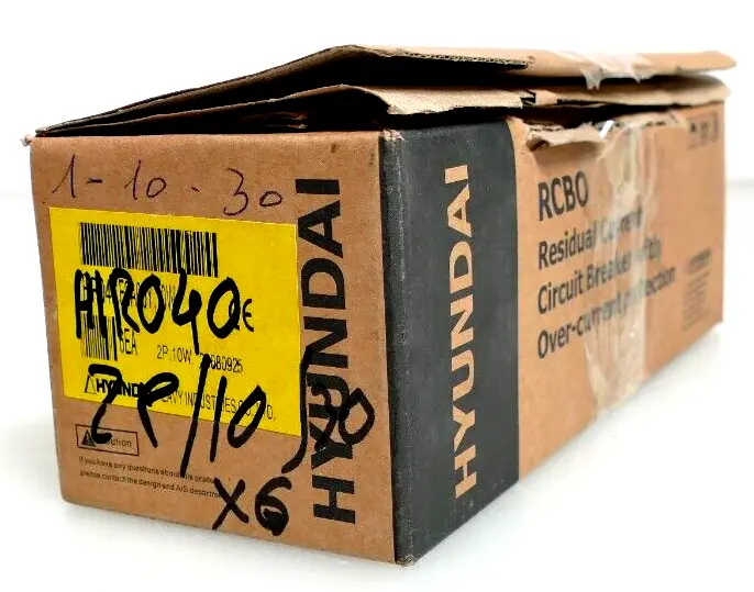 Produktfoto 1 von 6x Hyundai HiRO40 C10 | Circuit Breaker 240V