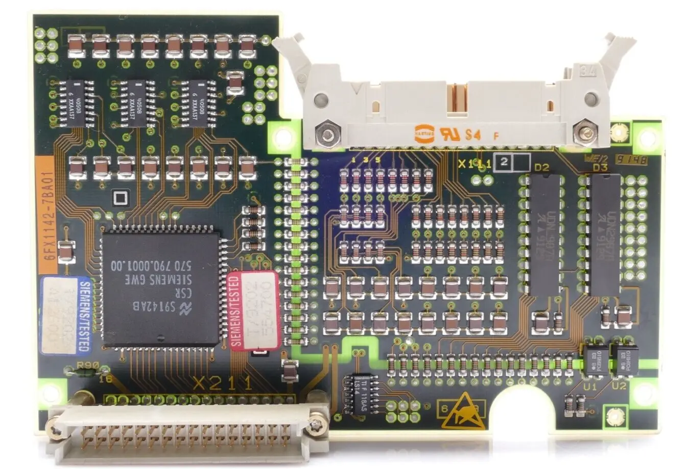 Produktfoto 1 von Siemens Sinumerik DMP Modul Steuerkarte 6FX1 142-7BA01 | E: A | 6FX1142-7BA01