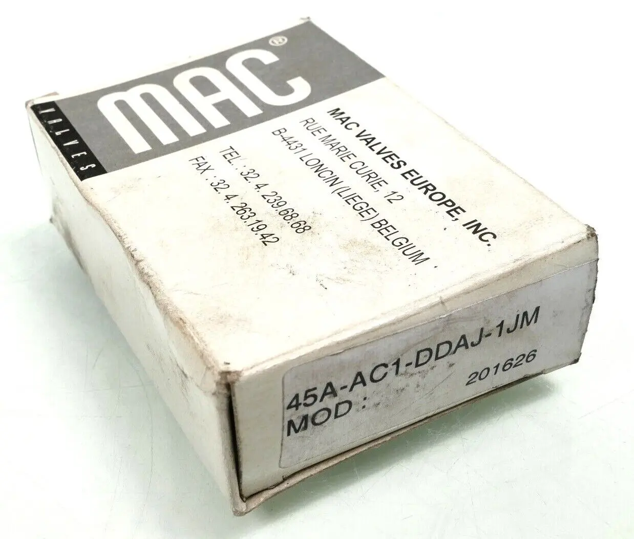 Produktfoto 1 von MAC VALVES 45A-AC1-DDAJ-1JM | 201626