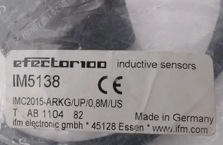Produktfoto 1 von Ifm Induktiver Sensor IMC2015-ARKG/UP/0,8M/ZH/US | IM5138