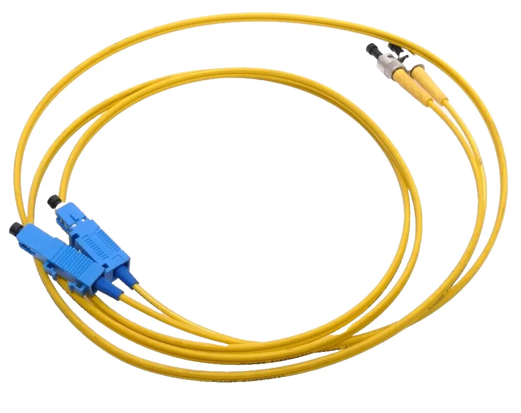 Produktfoto 1 von Huber + Suhner 523200 Glasfaserkabel  104586/00 | 2x9/125 | 2m