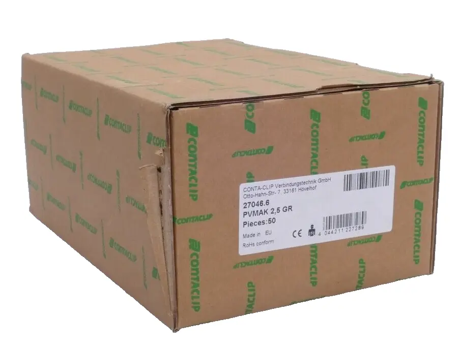 Produktfoto 1 von 50x Contaclip 27046.6 Motoranschlussklemme PVMAK 2,5 GR