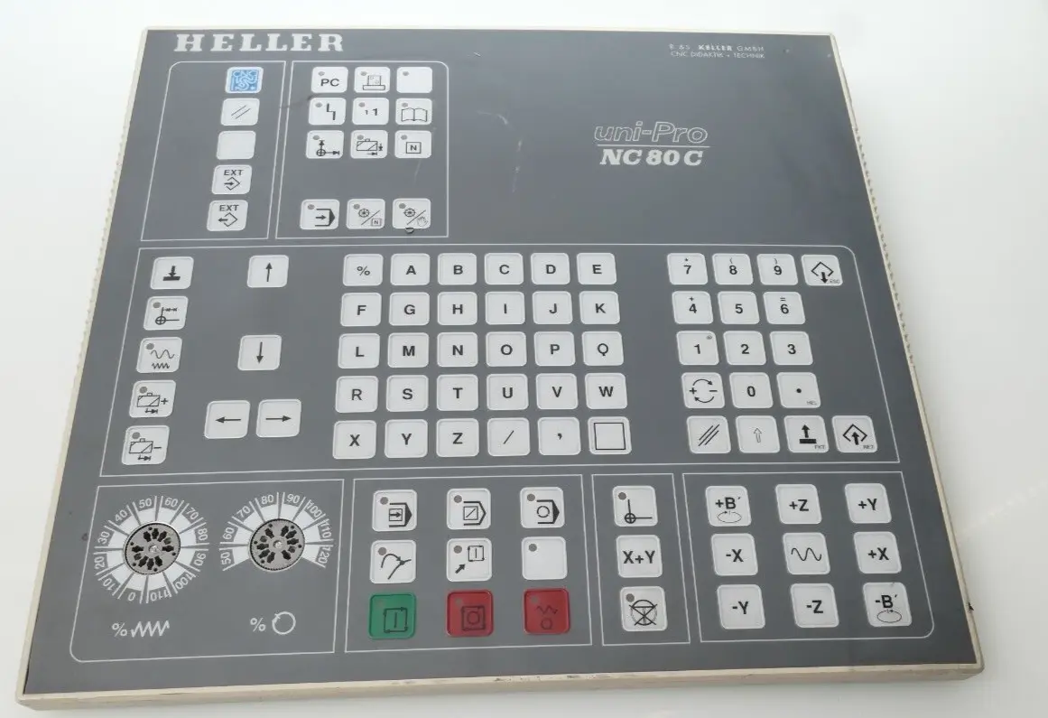 R&S Keller Heller Bedienpanel uni-Pro NC80C