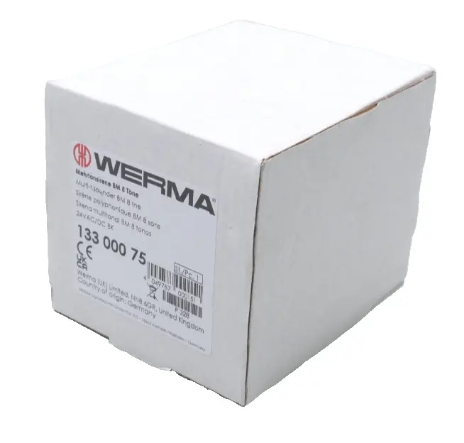 Produktfoto 1 von Werma Mehrtonsirene BM 8 Töne 133 000 75 | 13300075