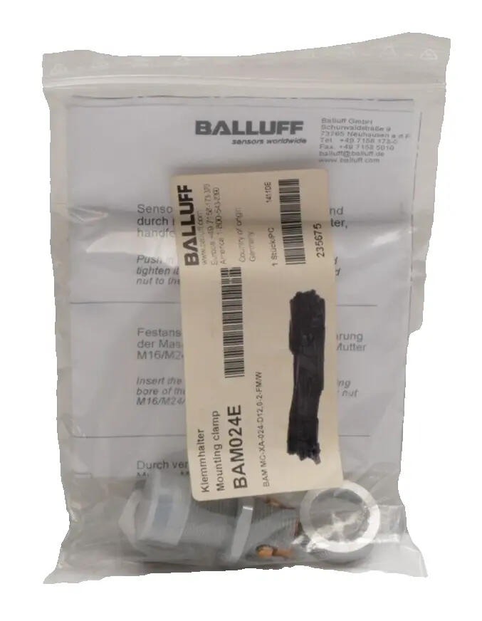 Produktfoto 1 von Balluff Klemmhalter BAM MC-XA-024-D12,0-2-FM/W | BAM024E