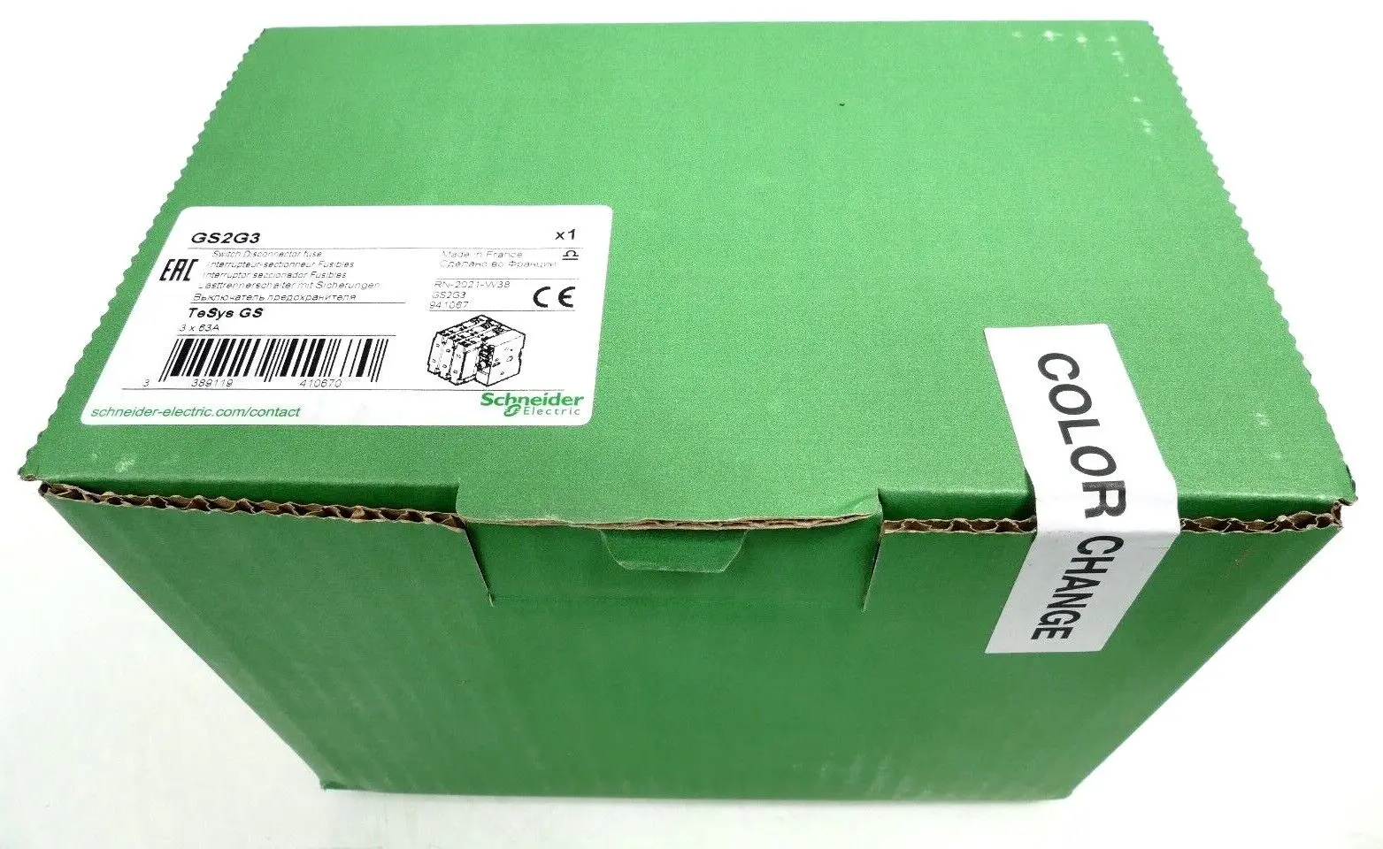 SCHNEIDER ELECTRIC TeSys GS Sicherungslasttrennschalter GS2G3 | 941067