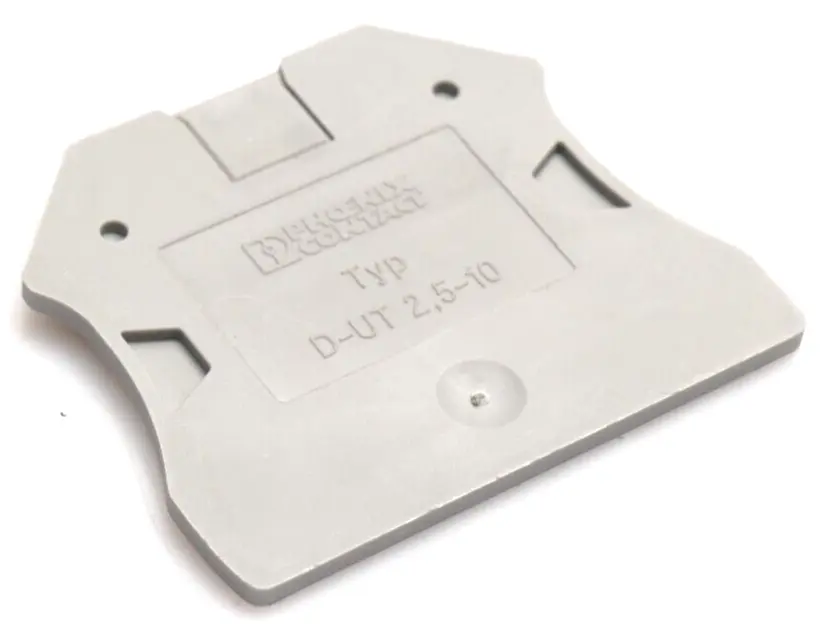 Produktfoto 1 von 10x Phoenix Contact Abschlussdeckel | D-UT 2,5-10