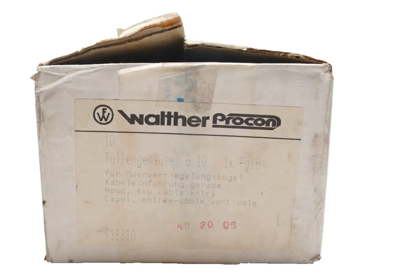 Produktfoto 1 von 7x Walther Procon 712210 Tüllengehäuse B10