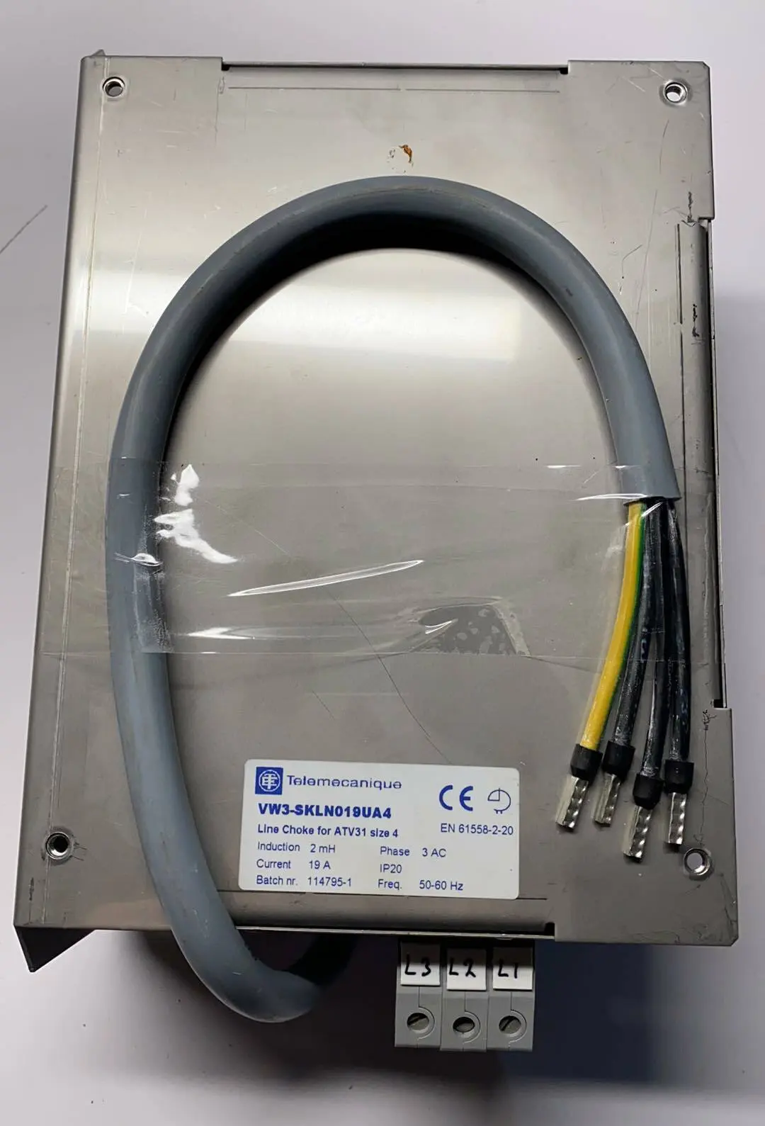 Produktfoto 1 von Schneider VW3-SKLN019UA4 CHOKE for ATV31 Size 4