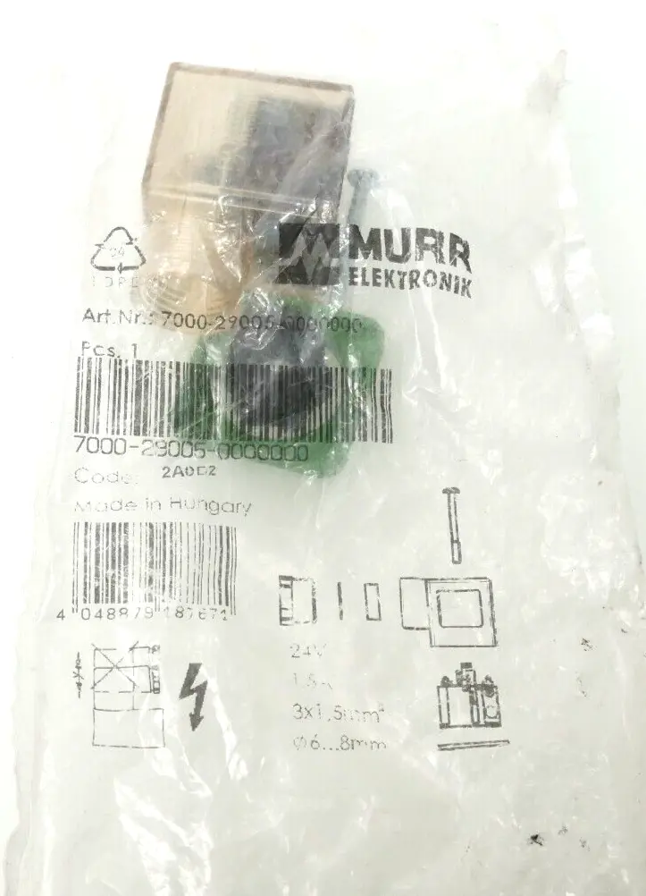Produktfoto 1 von Murr Elektronik SVS Eco Ventilstecker Schraubklemmanschluss | 7000-29005-0000000