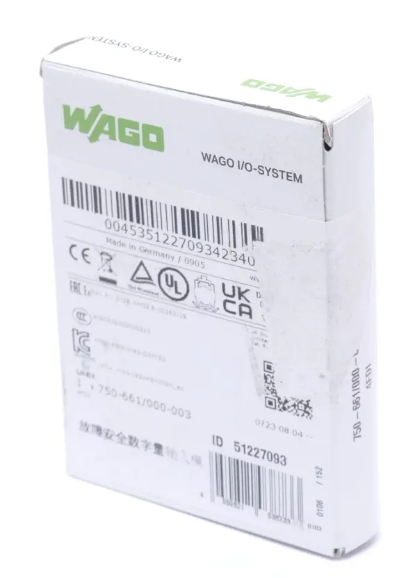 Wago Sicherer Digitaleingang | 750-661/000-003