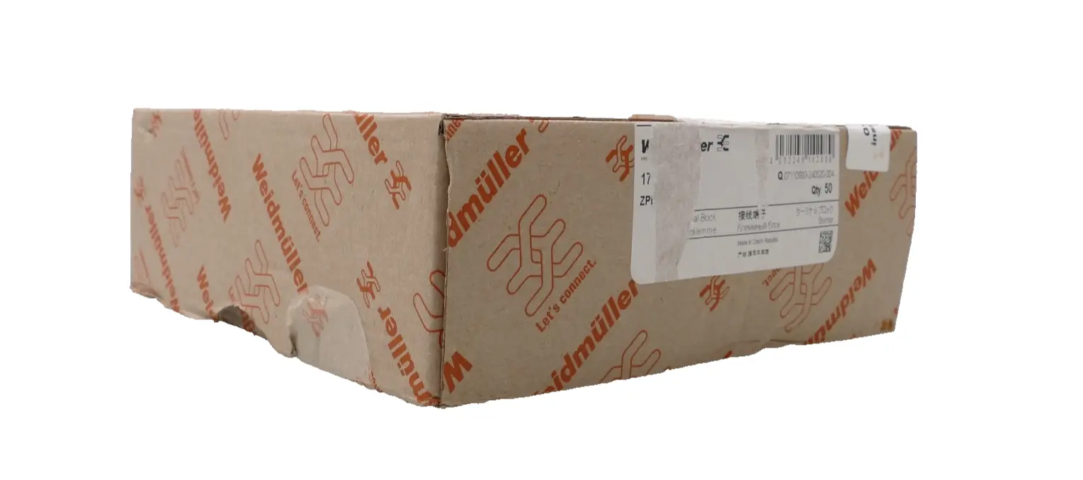 Produktfoto 1 von 50x Weidmüller Schutzleiterreihenklemme ZPE 4-2/3AN | 1770390000