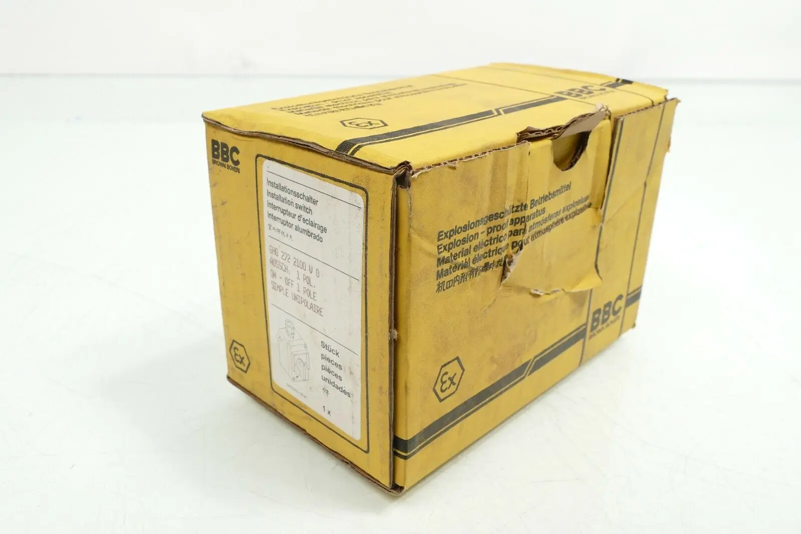 Produktfoto 1 von BBC Installationsschalter GHG 272 2100V0 | EEx de IIC T6