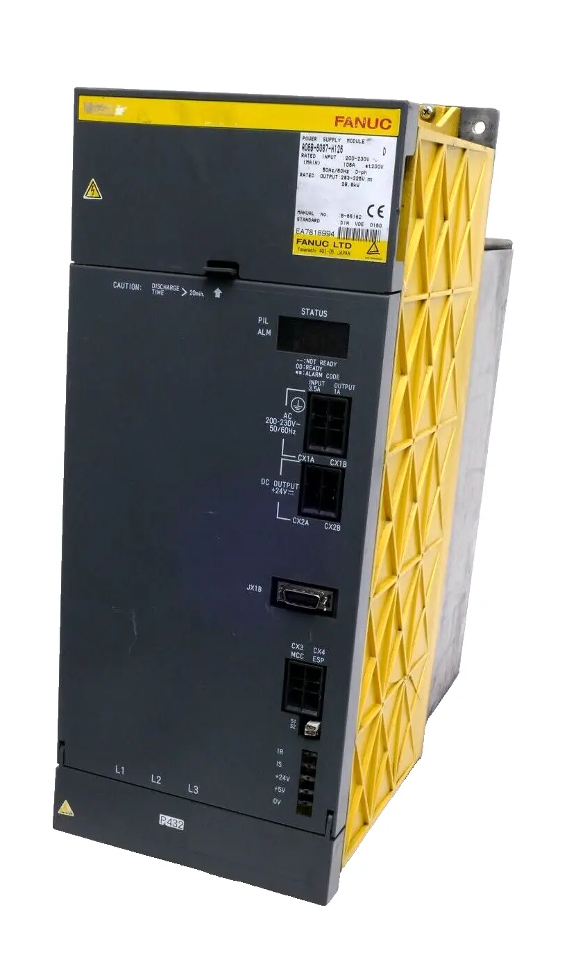 Produktfoto 1 von Fanuc Power Supply Module 29.8kW | A06B-6087-H126 D