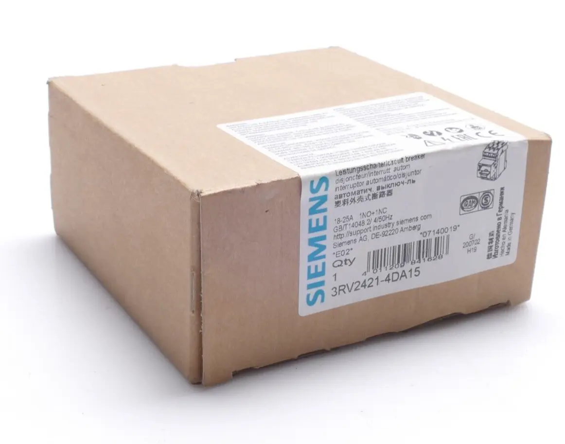 Produktfoto 1 von Siemens Leistungsschalter 3RV2 421-4DA15 | E:02 | 3RV2421-4DA15