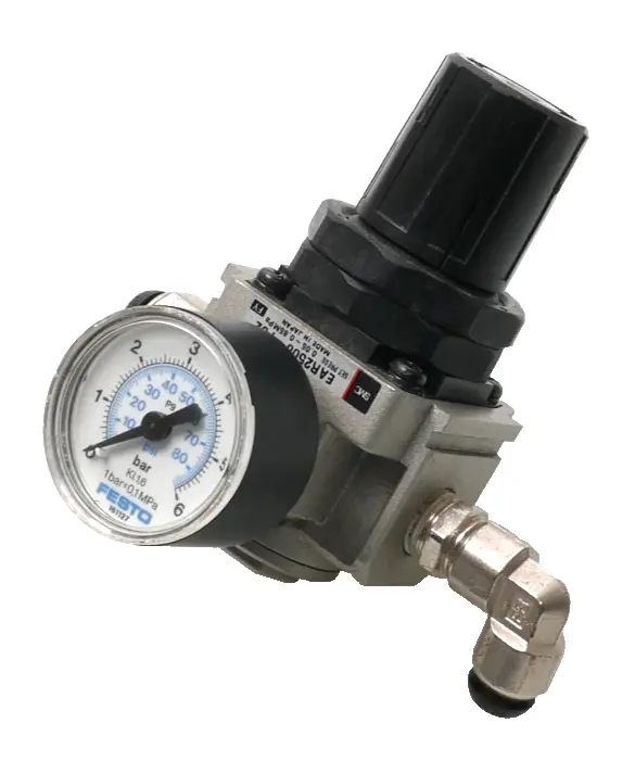 Produktfoto 1 von SMC Druckluftregler | EAR2500-F02 + Festo Manometer | 161127