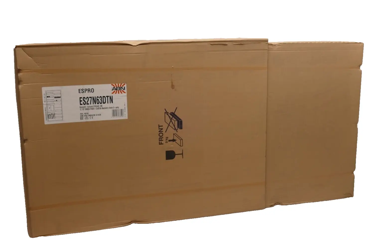 ABN ESPRO Komplett-Schrank EFH/eHZ NB | 1Z 1V7 SH63A FI40A+12xB16A | ES27N63DTN