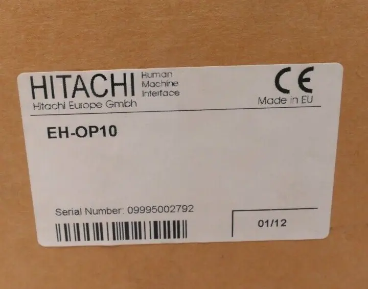 Produktfoto 1 von Hitachi Human Machine Interface | HW: v. 33B7 SW v. 5.66- FW32 | EH-OP10