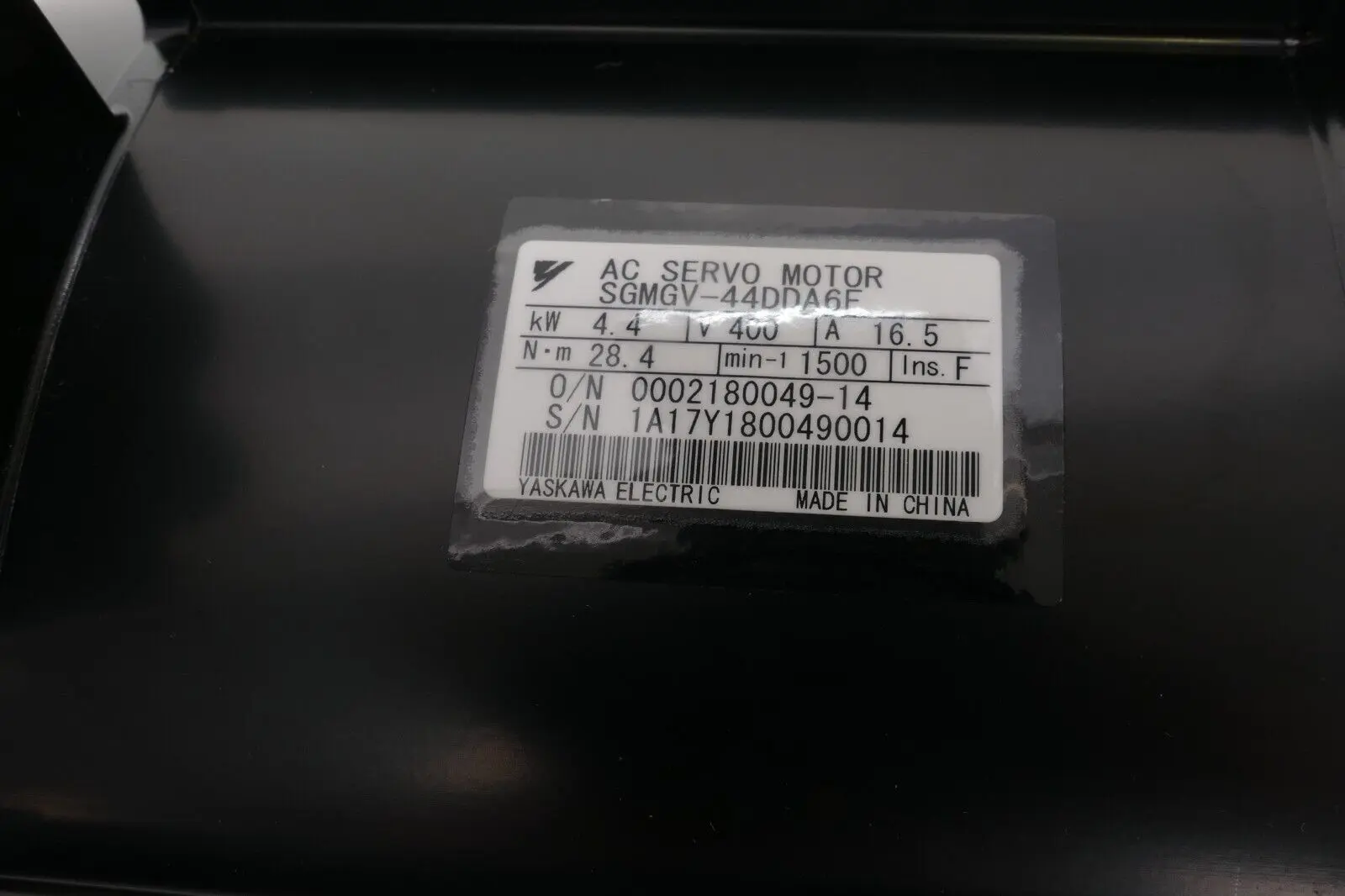 Produktfoto 1 von Yaskawa Electric AC Servo Motor SGMGV-44DDA6F | 0002180049-14