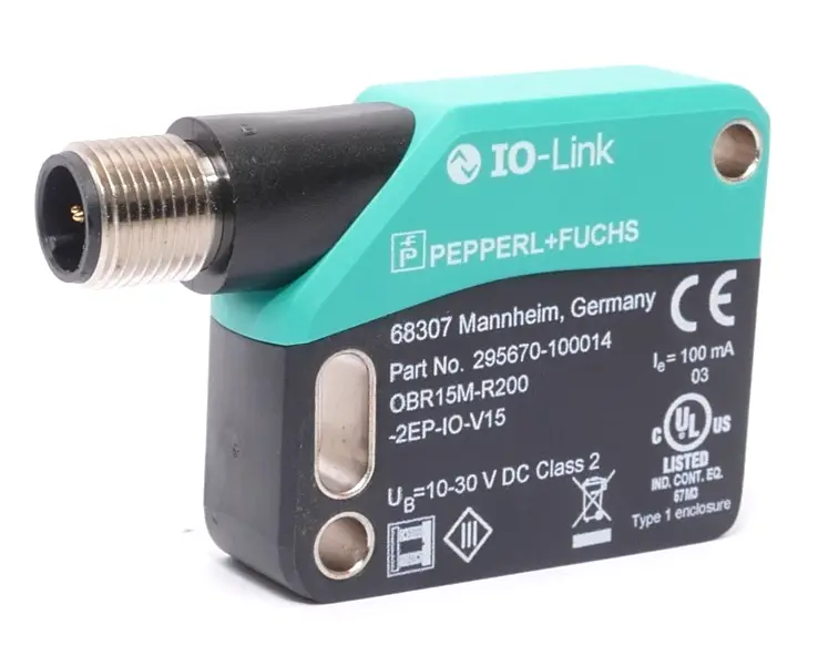 Produktfoto 1 von Pepperl + Fuchs Reflexionslichtschranke OBR15M-R200-2EP-IO-V15 | 295670-100014