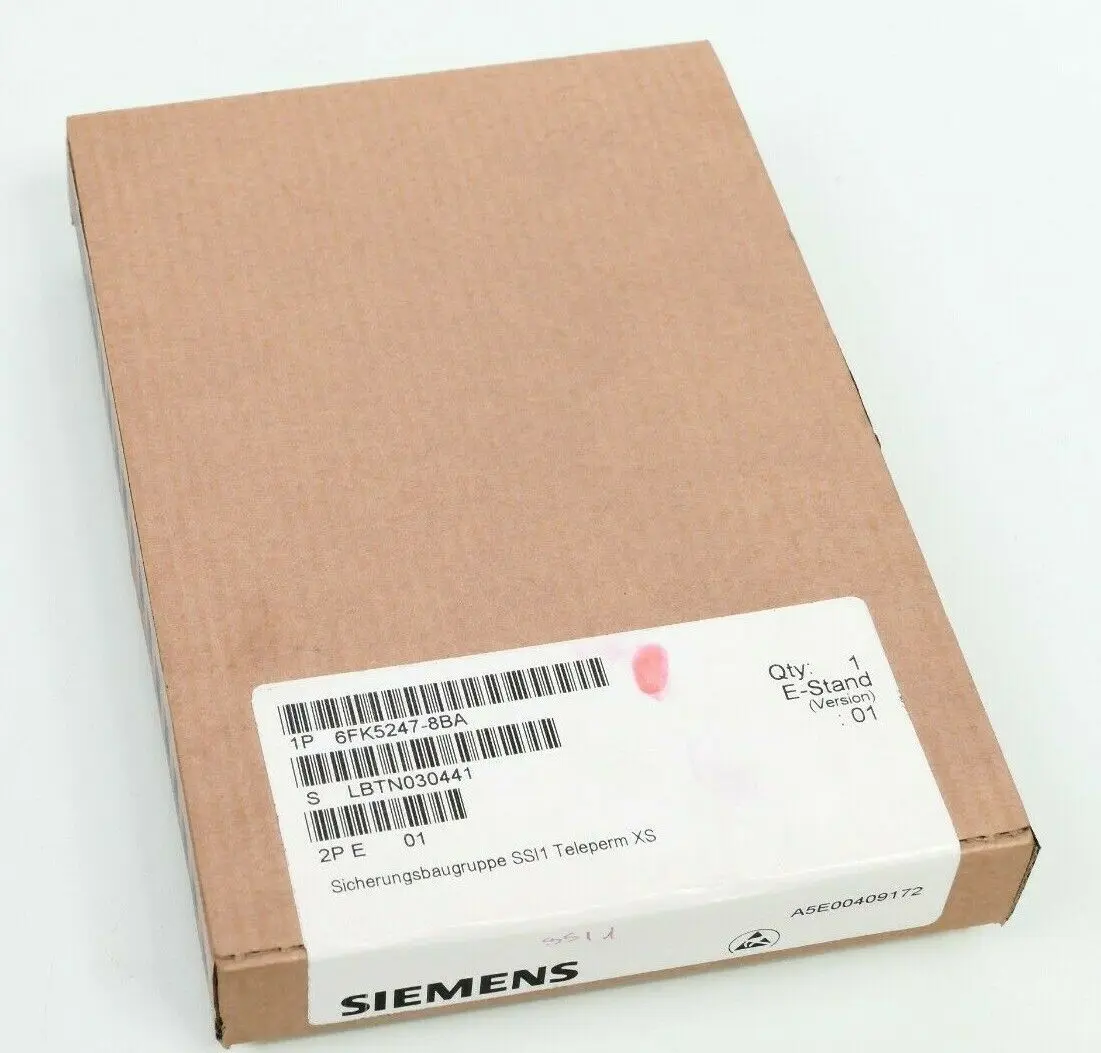 Produktfoto 1 von Siemens Teleperm XS SSI1 Sicherungsbaugruppe 6FK5 247-8BA | E:01 | 6FK5247-8BA