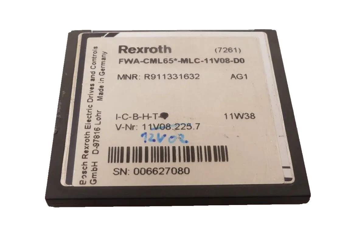 Produktfoto 1 von Bosch Rexroth FWA-CML65*-MLC-11V08-D0 | TRS Star CompactFlash | R911331632
