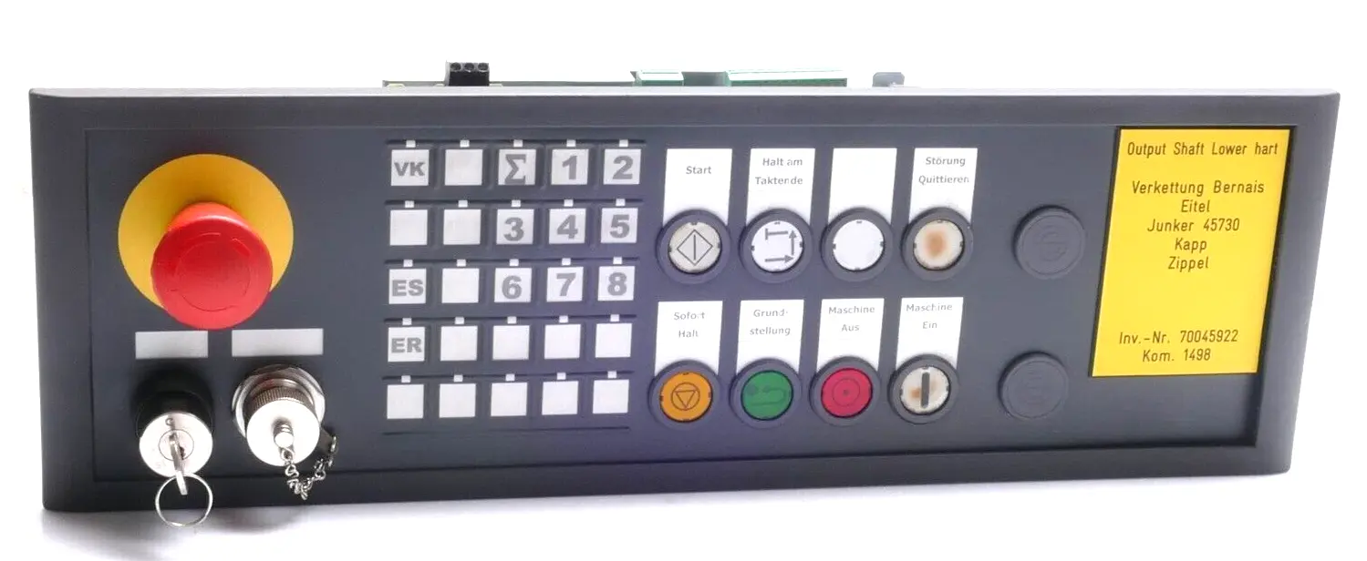 Produktfoto 1 von Siemens MPP483-S10 Push Button Panel 6FC5 303-1AF02-0AK0 | 6FC5303-1AF02-0AK0