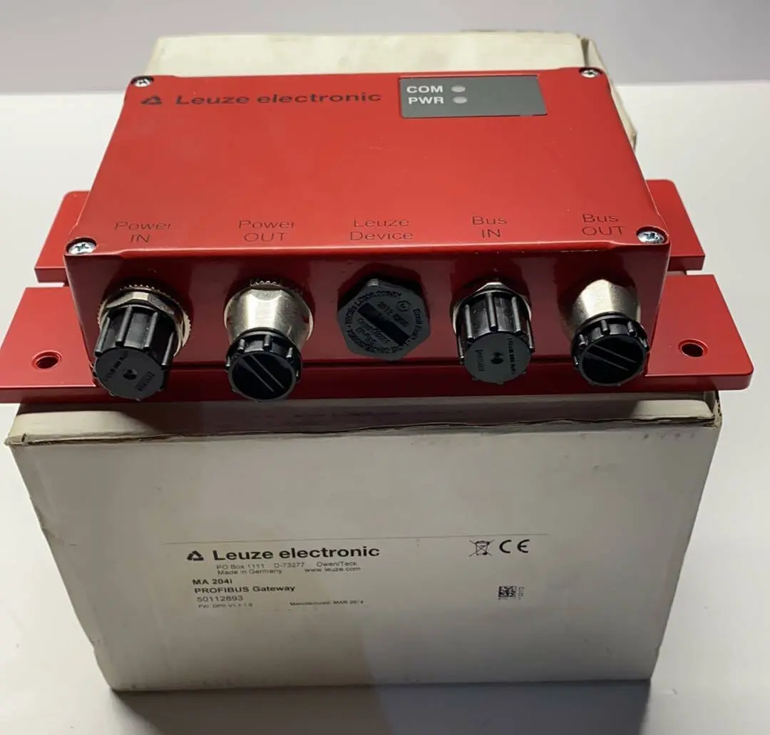 Produktfoto 1 von Leuze PROFIBUS Gateway Modulare Anschlusseinheit MA 204i | 50112893