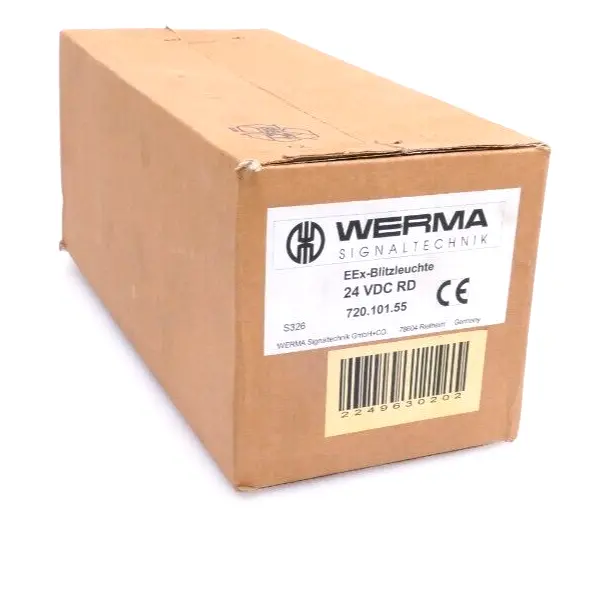 Produktfoto 1 von Werma Signaltechnik 720.101.55 EEx-Blitzleuchte 24 VDC RD