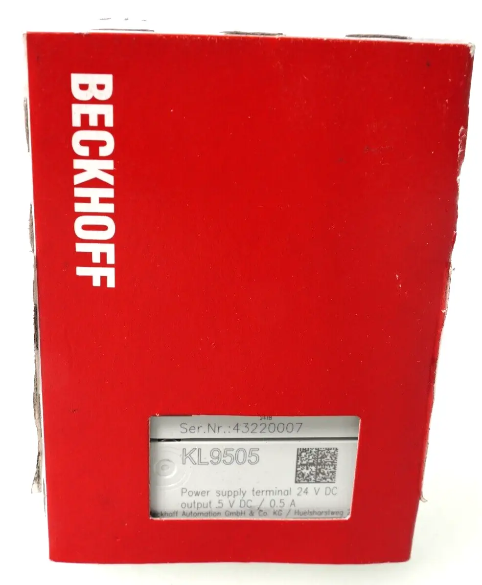Produktfoto 1 von Beckhoff Netzteilklemme 5 V DC | KL9505