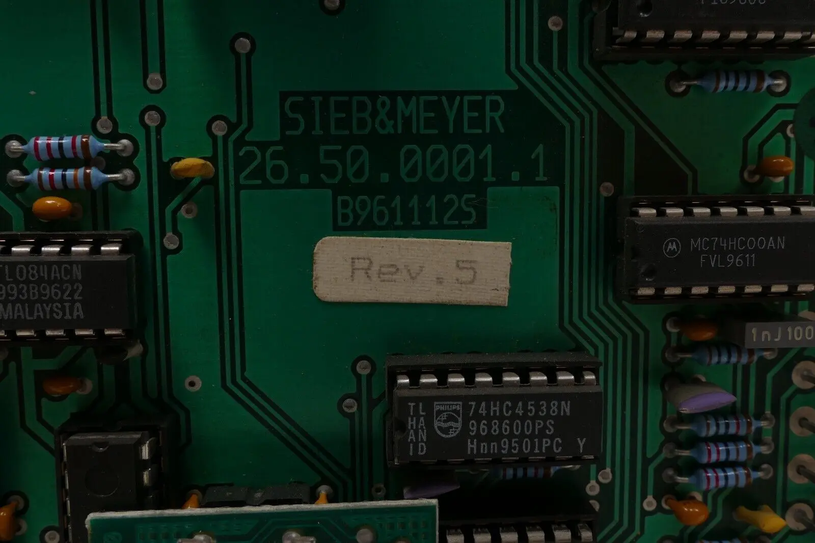 Produktfoto 1 von Sieb & Meyer Servodrive Module M2 | Rev.5 | 26.50.0001.1