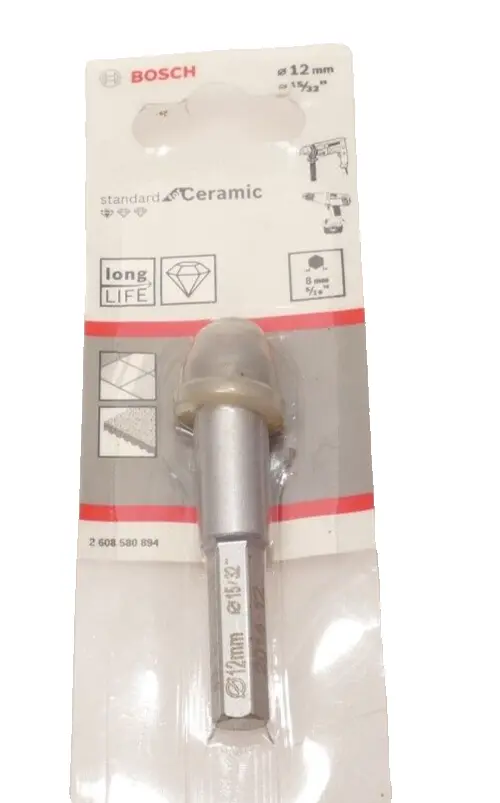 Produktfoto 1 von Bosch Diamant-Trockenbohrer Standard for Ceramic | Ø12mm | 2608580894