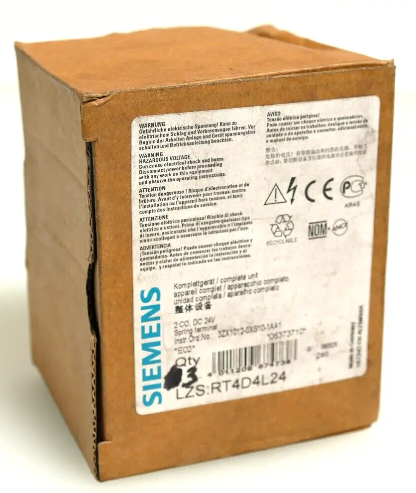Produktfoto 1 von 3x Siemens RT4D4L24 Komplettgerät RT4D 4L24 | E:02