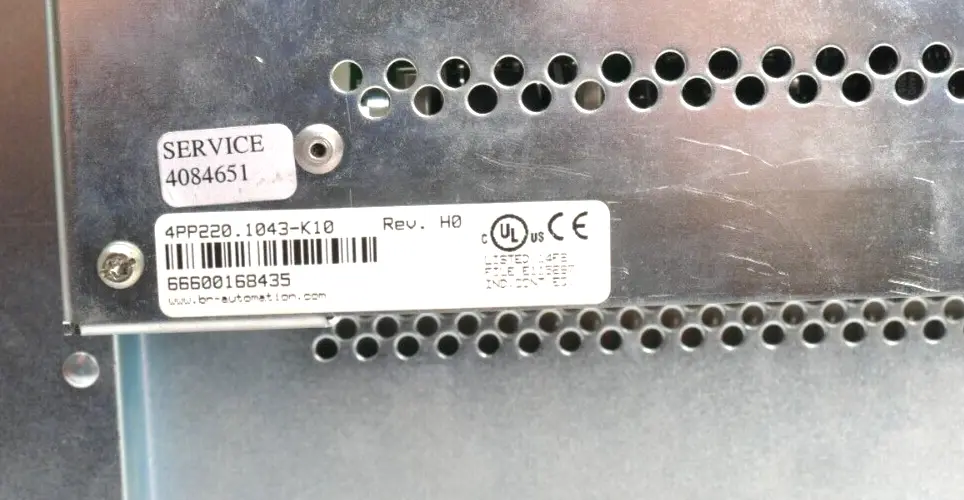 Produktfoto 1 von B&R Power Panel | Rev. H0 | 4PP220.1043-K10 + Schnittstellenmodul | IF797