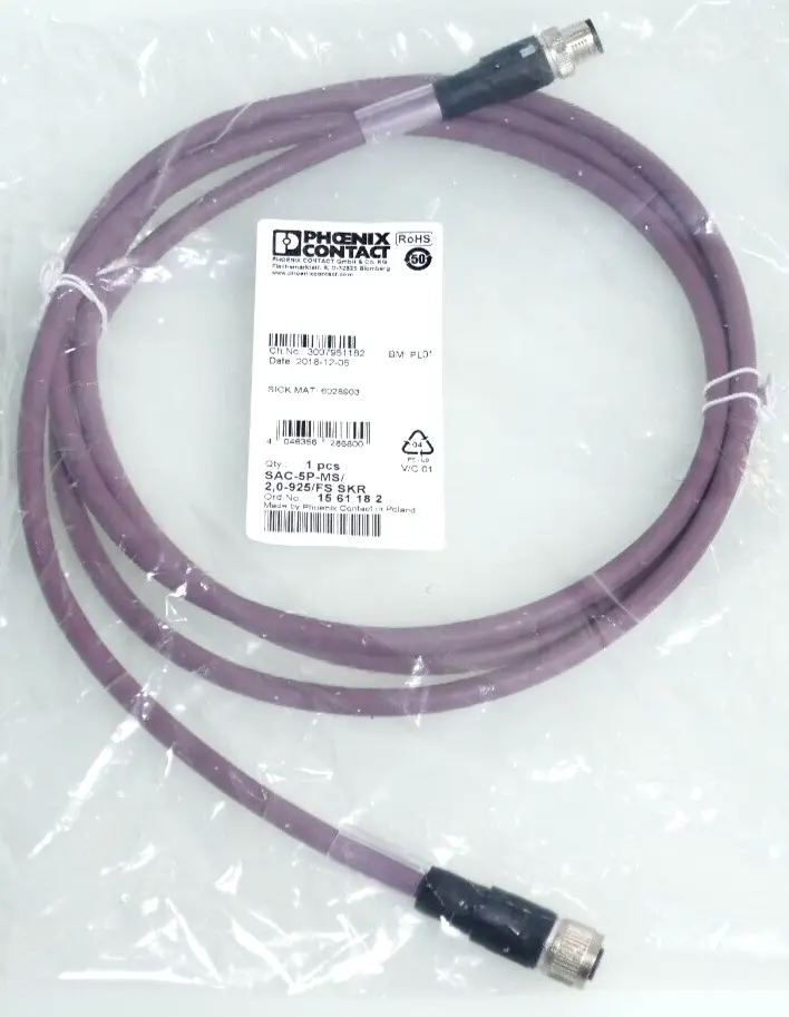 Phoenix Contact Bus System Cable SAC-5P-MS/ 2,0-925/FS SKR | 1561182