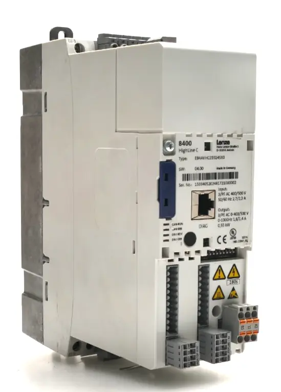 Produktfoto 1 von Lenze 8400 HighLine C Umrichter E84AVHCE5514SX0 | SW:04.00 | 15334052
