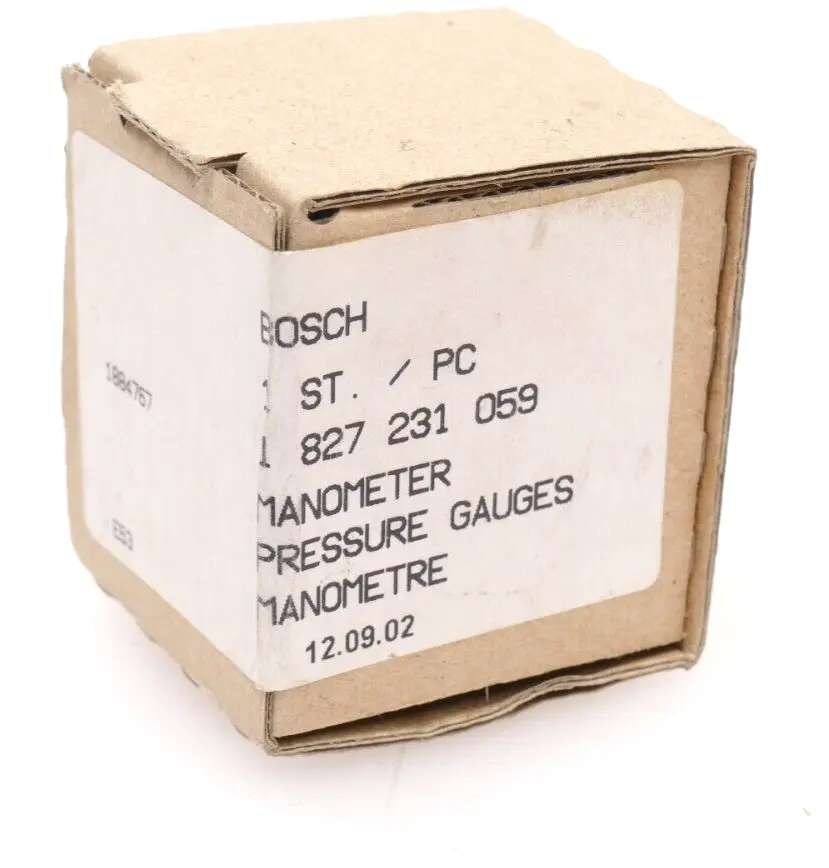 Produktfoto 1 von Bosch Manometer Pressure Gauges 1 827 231 059 | 1827231059