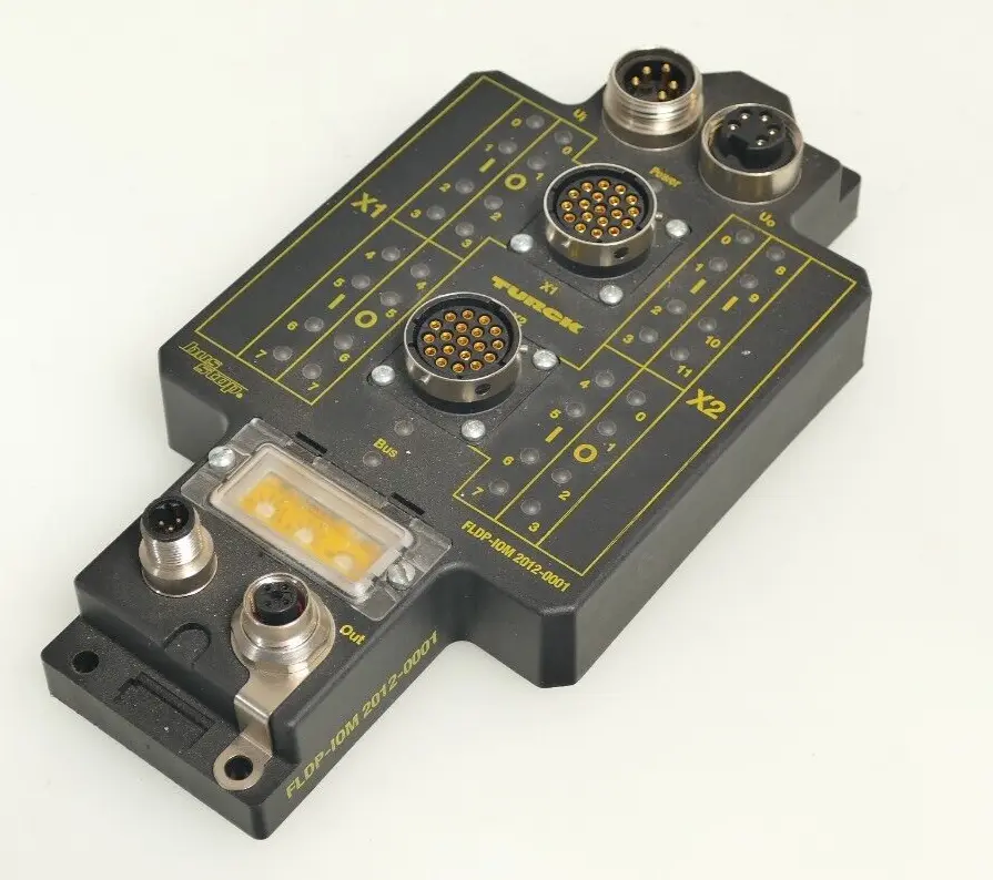 Produktfoto 1 von Turck PROFIBUS-DP | FLDP-IOM 2012-0001 Fieldbus I/O Modul