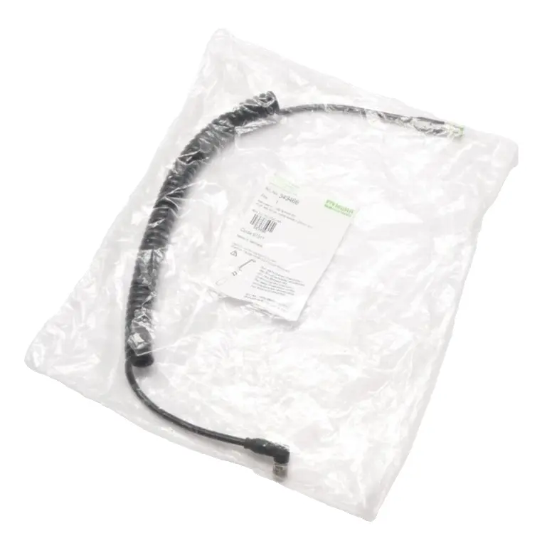 Produktfoto 1 von Murr Elektronik M8 St. 0° / M8 Bu. 90° Spiralkabel 0,25/1,0m | 343466