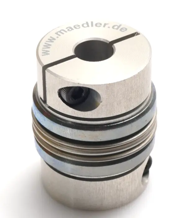 Produktfoto 1 von Mädler Metall-Balgkupplung d=8 | 60152308