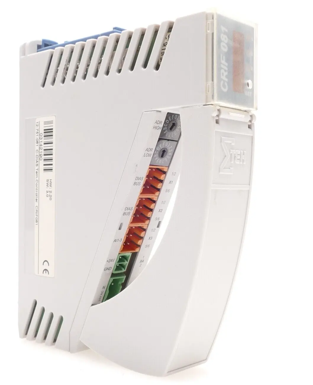 Produktfoto 1 von Sigmatek C-DIAS Tem. Controller CRIF081 | HW:2.20 SW:3.0 | 12-751-081